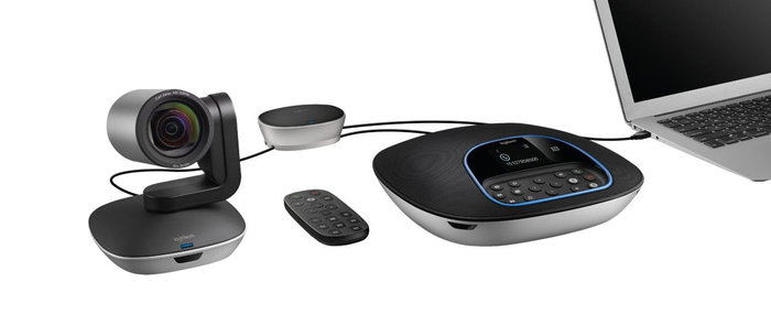 Logitech Group Sistema de Videoconferencia Full HD Negro/Gris